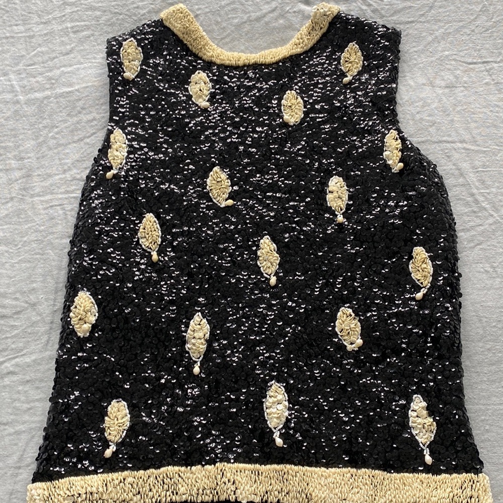 Vintage sequin blouse